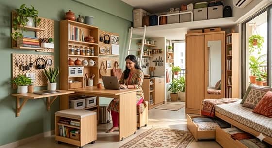 How to Manage Small Space in Indian Homes Effectively