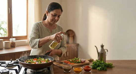 How to Reduce Oil Consumption in Indian Cooking